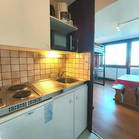 Cosy Plagne Centre Pour 2 Pers. Avec Acces Direct Aux Pistes - Fr-1-351-147 Lägenhet